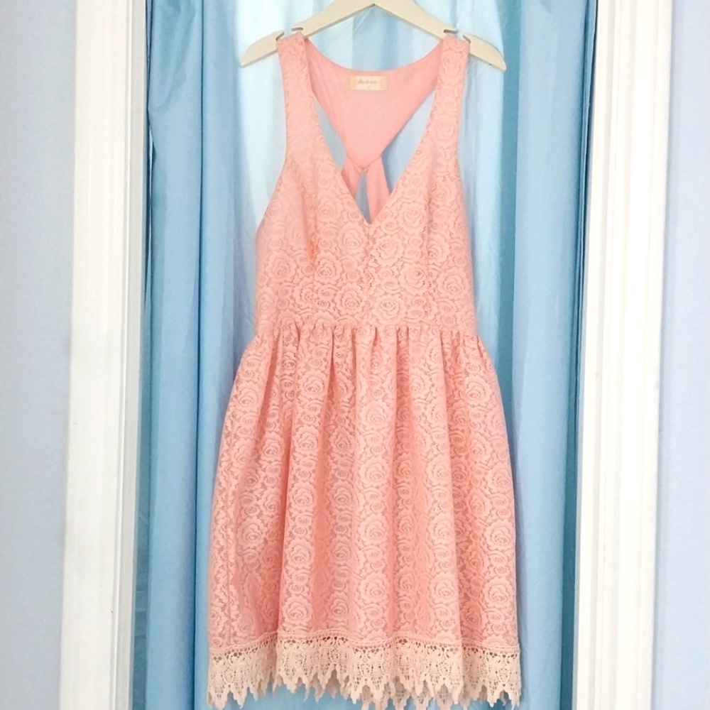 Pink dress